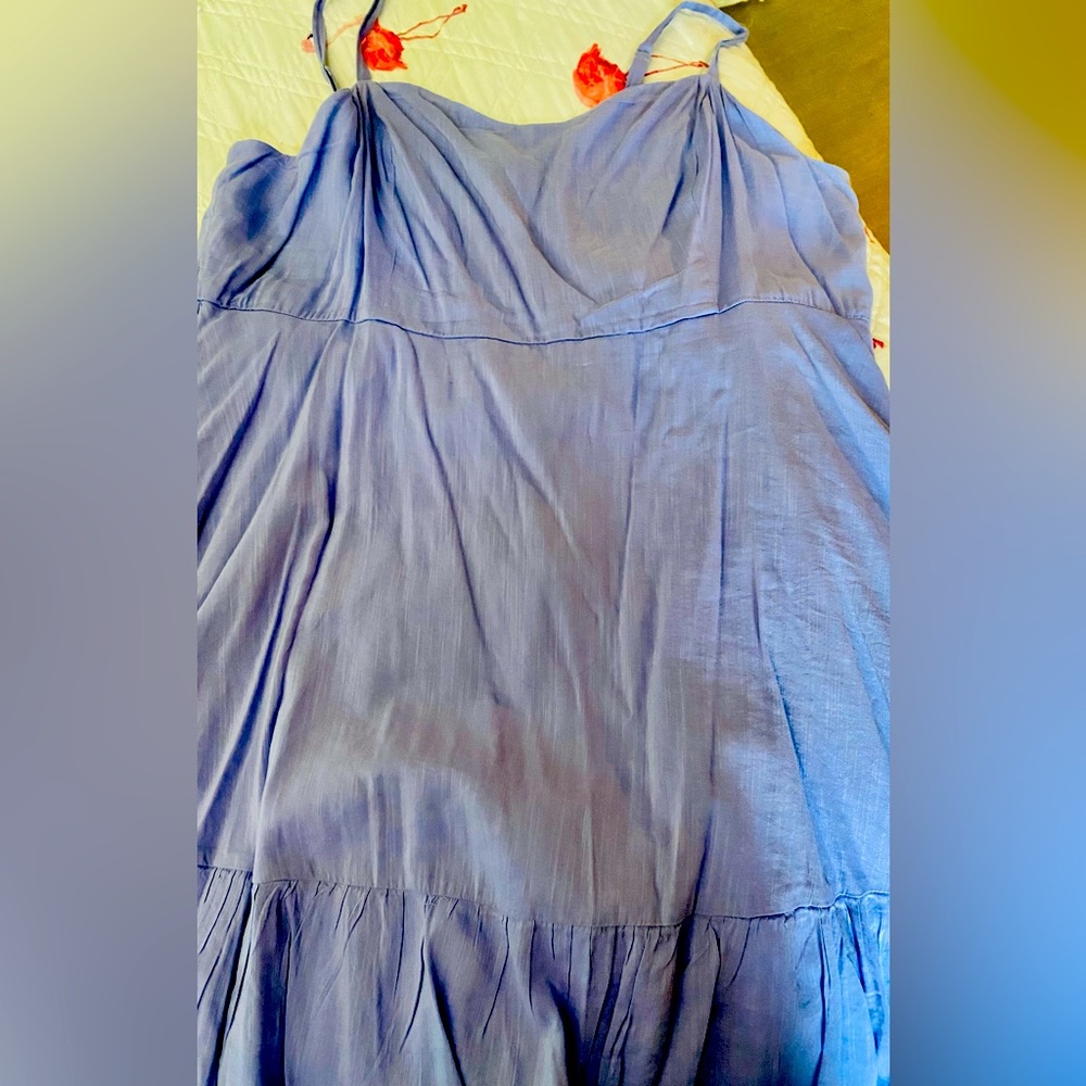 Lavender colored slip dress